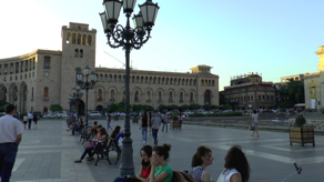 Republic square in Yerevan, Armenia